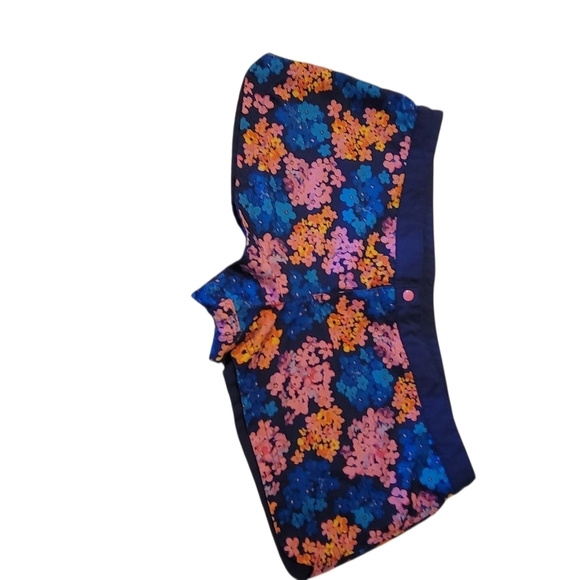 Floral Reversible Women's Swim Shorts Size L - Picture 3 of 3